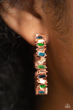 Load image into Gallery viewer, Paparazzi Effortless Emeralds - Copper
