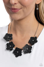 Load image into Gallery viewer, Paparazzi Balance of FLOWER - Black
