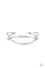 Load image into Gallery viewer, Paparazzi Bending Over Backwards Silver Bracelet
