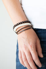 Load image into Gallery viewer, Paparazzi Wildly Wrangler - Brown Bracelet
