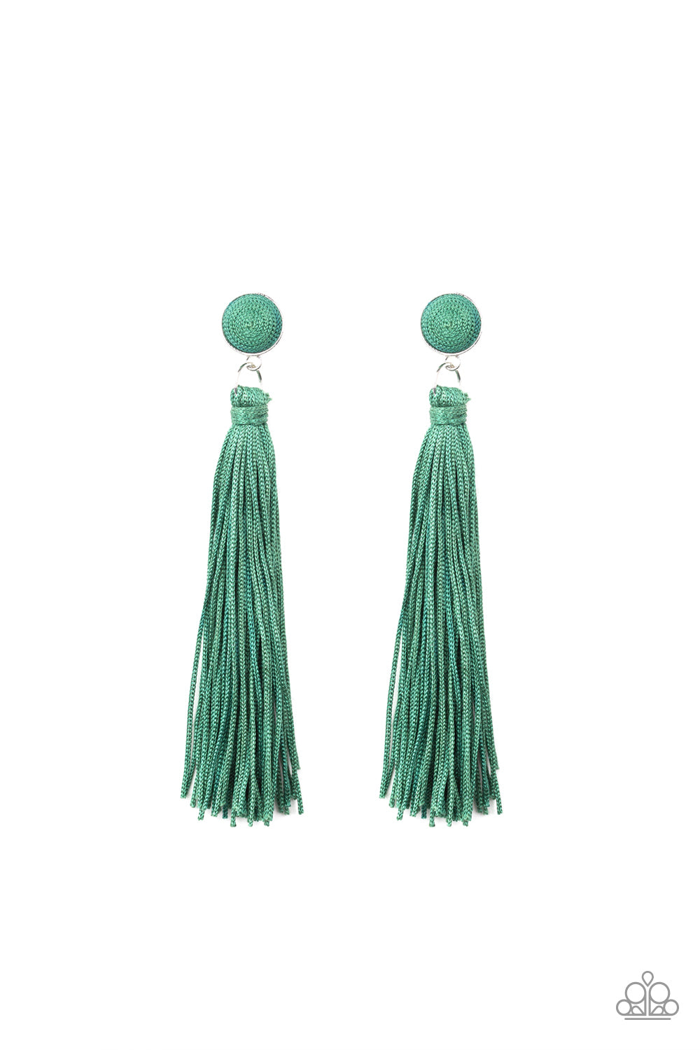 Paparazzi Tightrope Tassel - Green