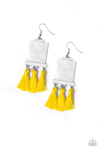 Paparazzi Tassel Retreat - Yellow