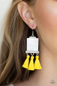 Paparazzi Tassel Retreat - Yellow