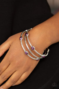 Paparazzi Bangle Belle - Purple Bracelet