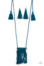 Load image into Gallery viewer, Paparazzi Between You and MACRAME - Blue
