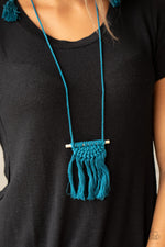 Load image into Gallery viewer, Paparazzi Between You and MACRAME - Blue
