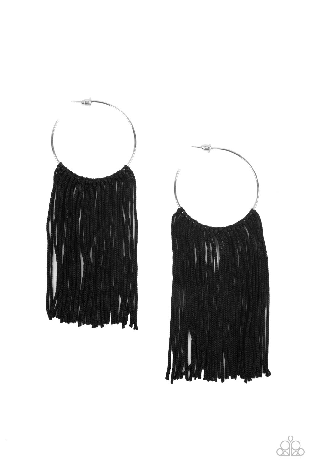 Paparazzi Flauntable Fringe - Black