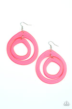 Load image into Gallery viewer, Paparazzi Show Your True NEONS - Pink Earrings
