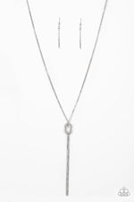 Load image into Gallery viewer, Paparazzi Knockout Knot - White Necklace

