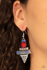 Load image into Gallery viewer, Paparazzi Tribal Terrain - Multi Earrings
