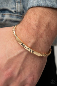 Paparazzi Keep Calm and Believe - Gold