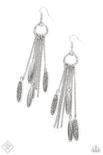 Load image into Gallery viewer, Paparazzi Thrifty Tassel - Silver
